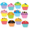 Creative Teaching Press Designer Cut-Outs, Month Cupcakes, 10in, 12 Pieces, PK3 5938